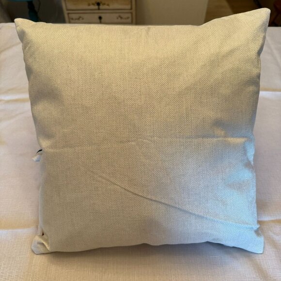 Holiday Pillow Cover - Merry Bright - 17in x 17in Christmas Throw Pillow Cover - Picture 5 of 8